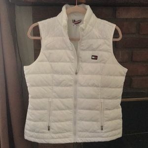White Puffer Tommy Hilfiger Vest NWT